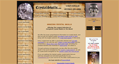 Desktop Screenshot of crystalskulls.com