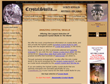 Tablet Screenshot of crystalskulls.com